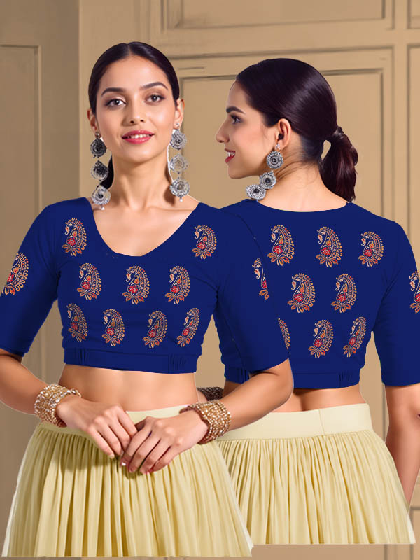 Butta Motif Blouses