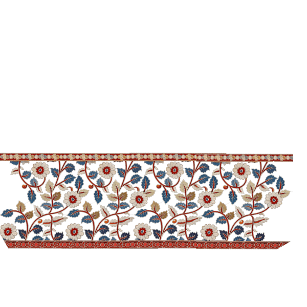 kalamakarr border red blue vertical sleeve left