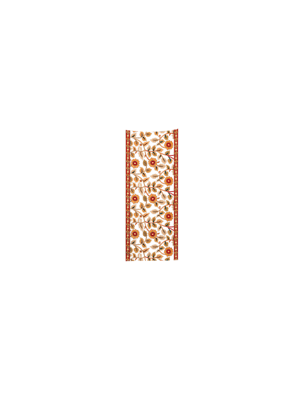 kalamkari border cream vertical back