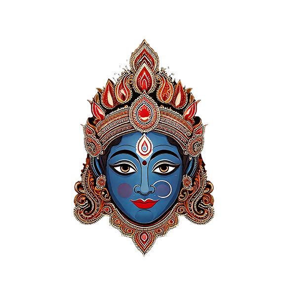 Krishna Mask Back