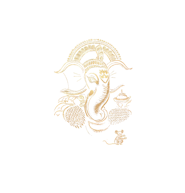 lord ganesha line drawing