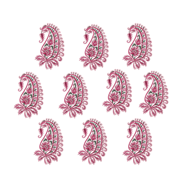 Pink Paisley Butta Back