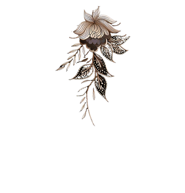 Elegant Flowers Cream Sleeve Right