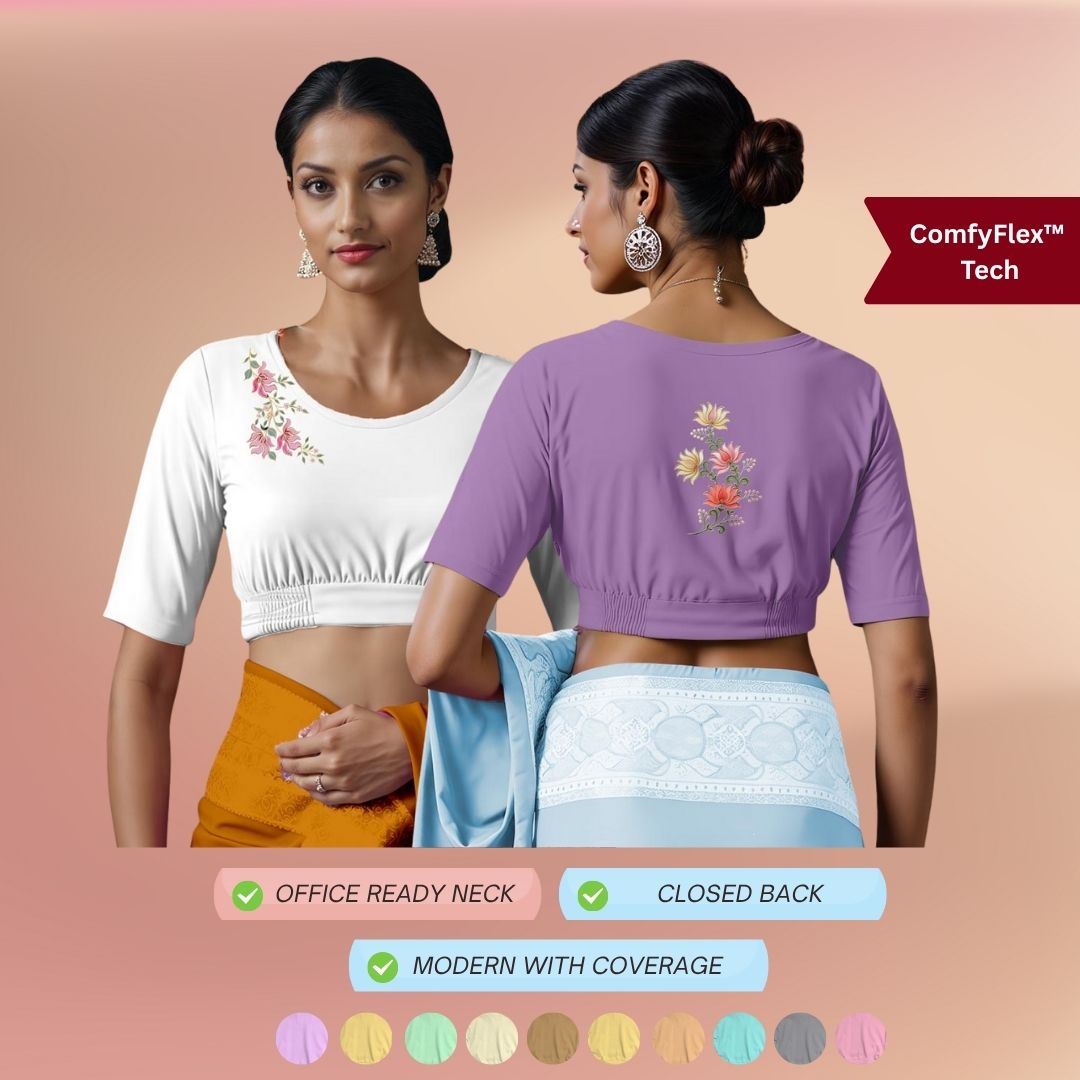 Chinkankari Prints Round Neck 